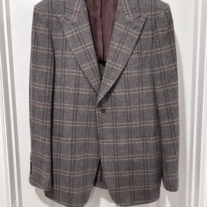 Suitsupply Charcoal Checkered Blazer